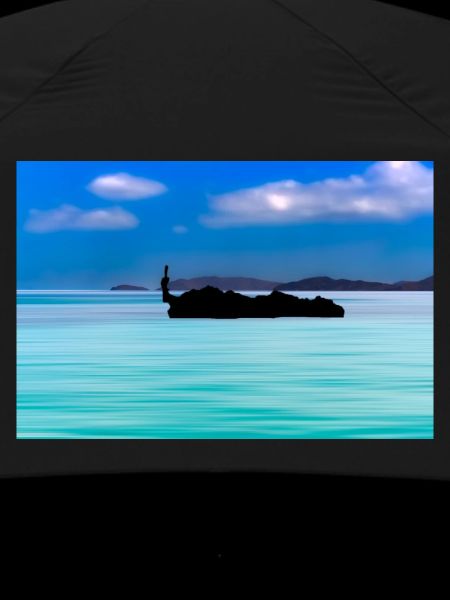 Blue is the ocean