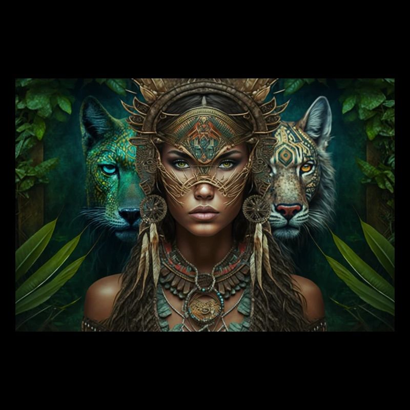 Neo Indian Voodoo Panther Gift