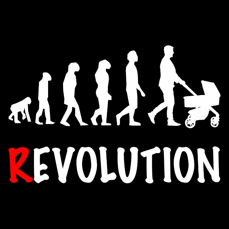révolution papa poussette naissance