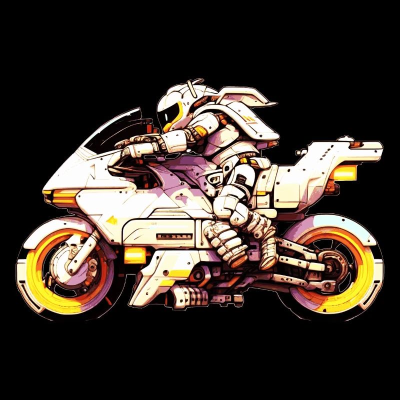 How to ride a motorcycle in the future at races