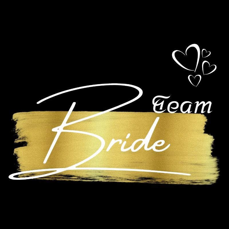 Team bride gold-team de la mariée