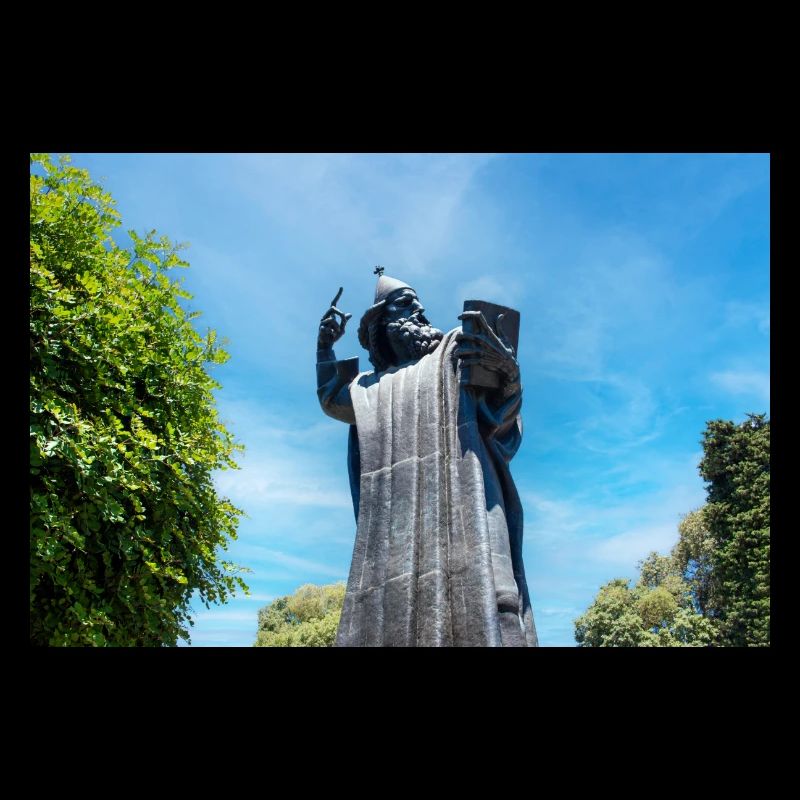Statue de Grégoire de Grgur Ninski à Split