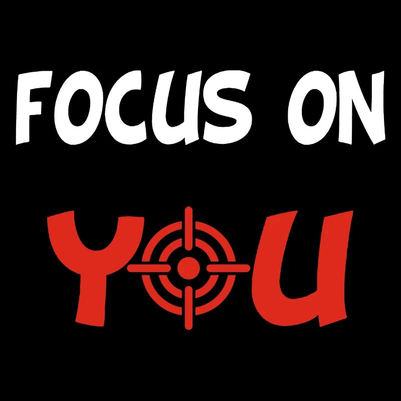 Focus sur toi (anglais et blanc)