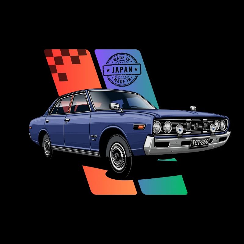 Japanese 70s car