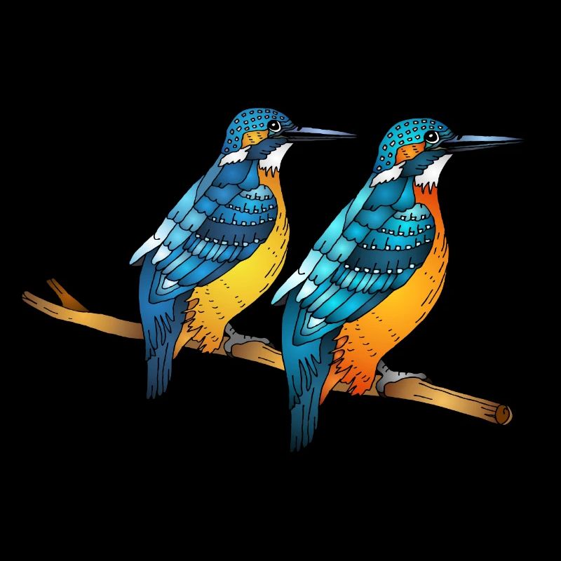 Oiseaux colorés