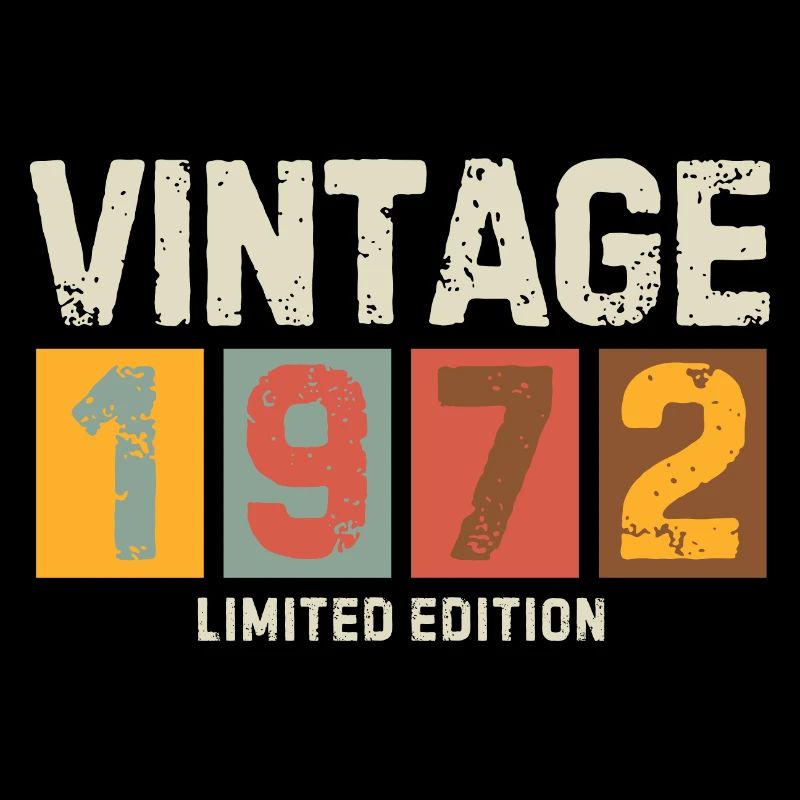 Vintage 1972 Limited Edition Classic original colo
