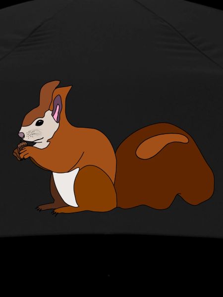 Squirrel with nut