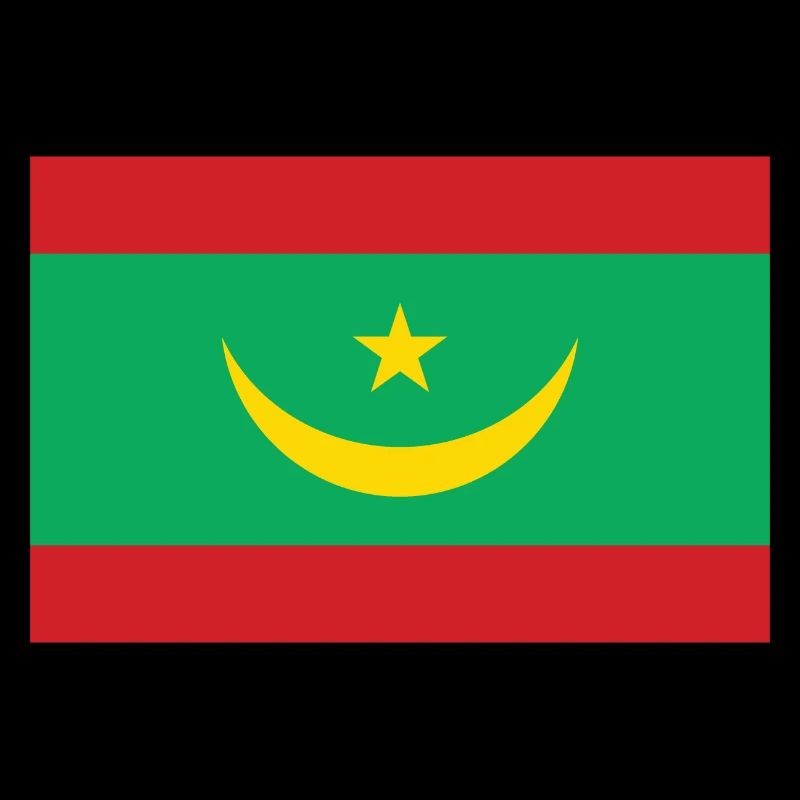 Drapeau de la Mauritanie