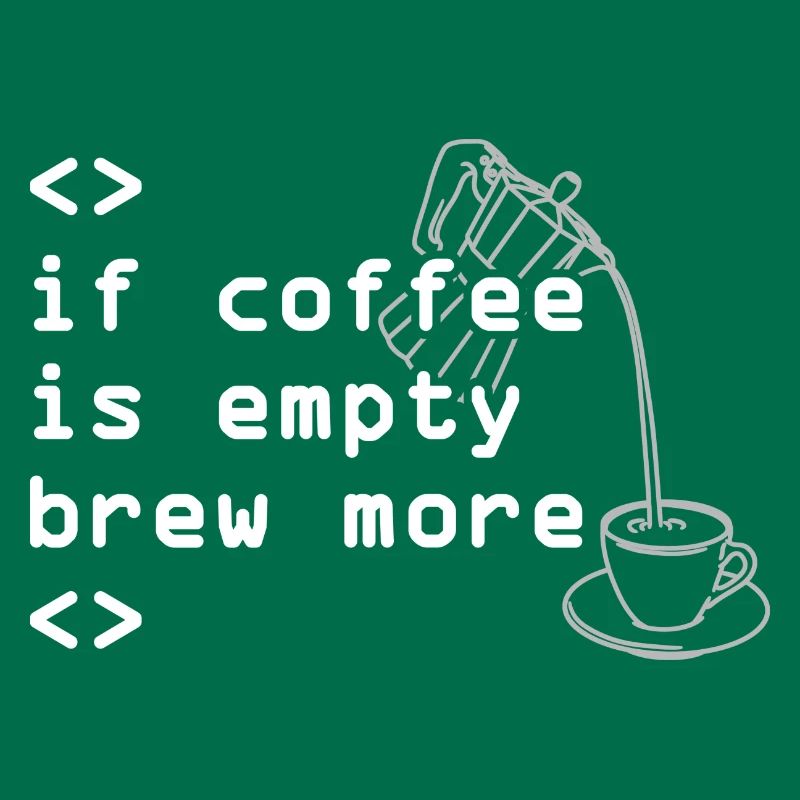 Coffee Code Saying More Brews