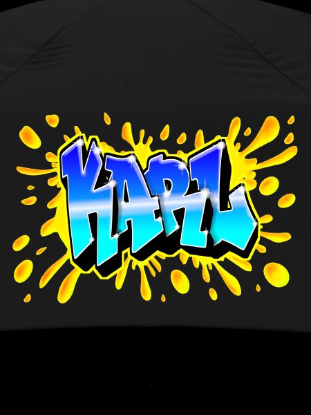 KARL SPLASH YELLOW GRAFFITI