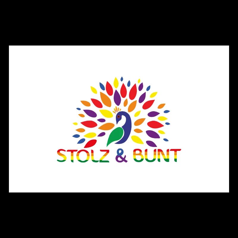 Pfau - stolz und bunt