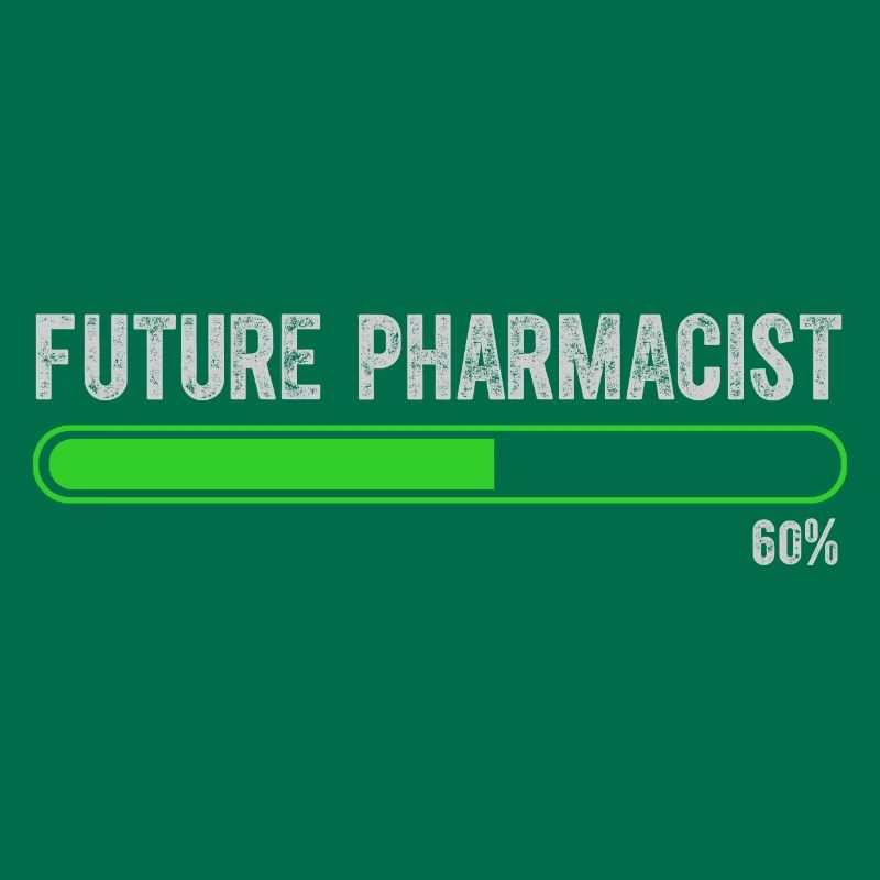 future vintage retro pharmacist pharmacy tech
