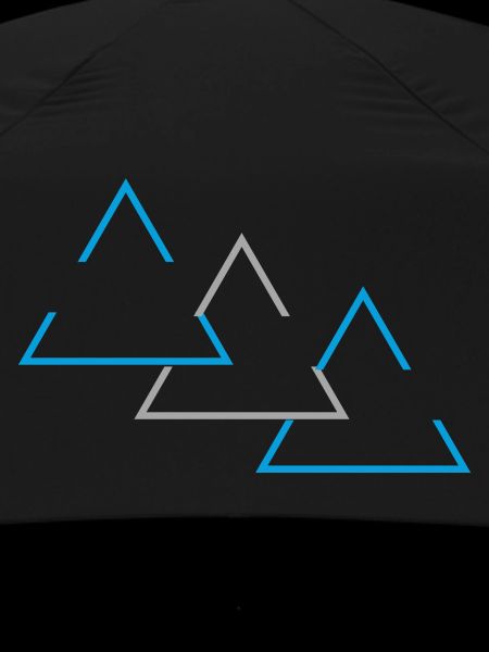 "Triangle geometric print"