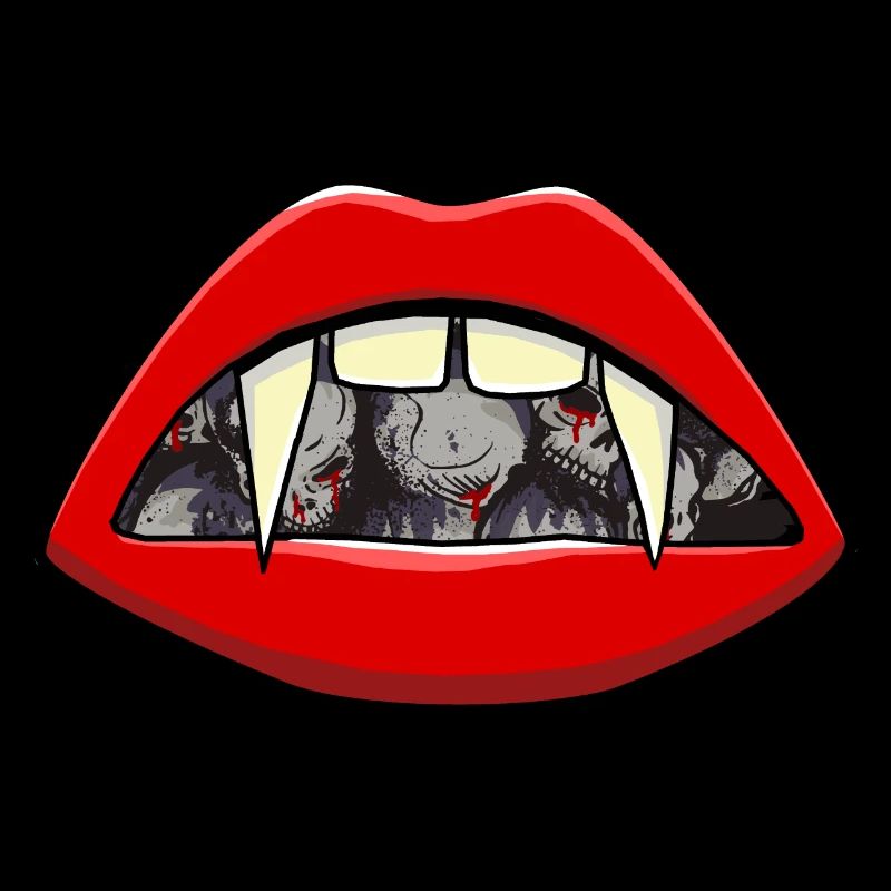 Halloween Vampire Mouth Bloodsucker Vampire