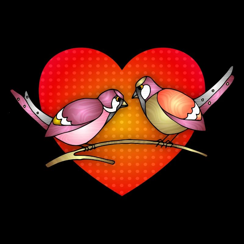 Colorful birds