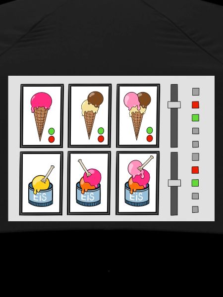 Eiscreme-Maschine