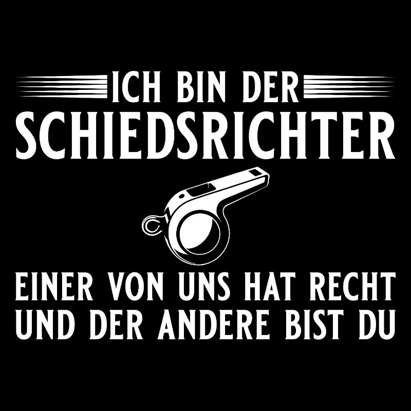 Schiedsrichter Einer hat recht - Schiri