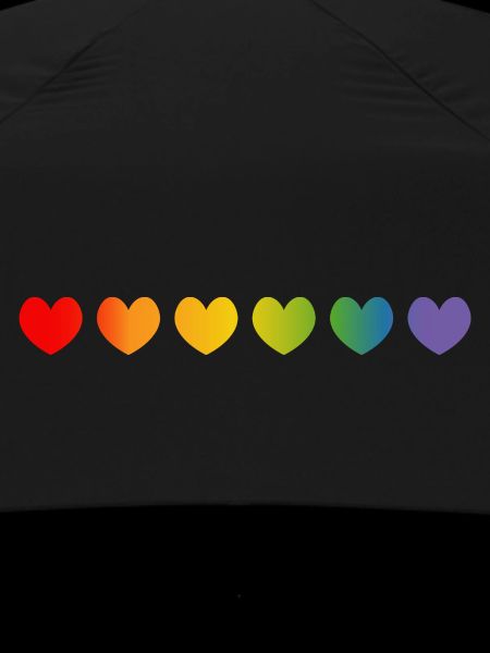 Rainbow Hearts Gradient