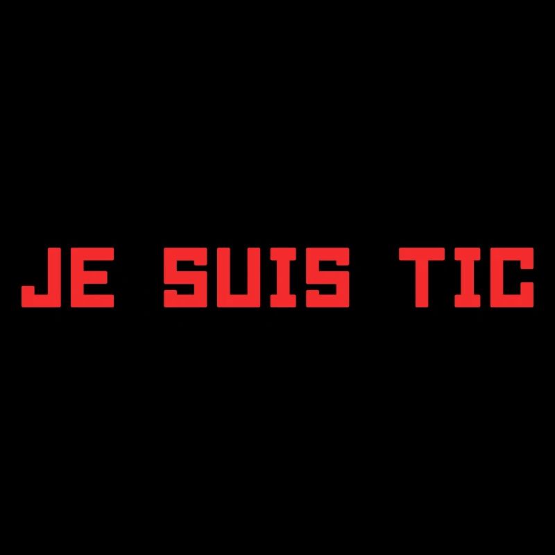 Je Suis TIC | TAC TIC Duo Drôle Cadeau