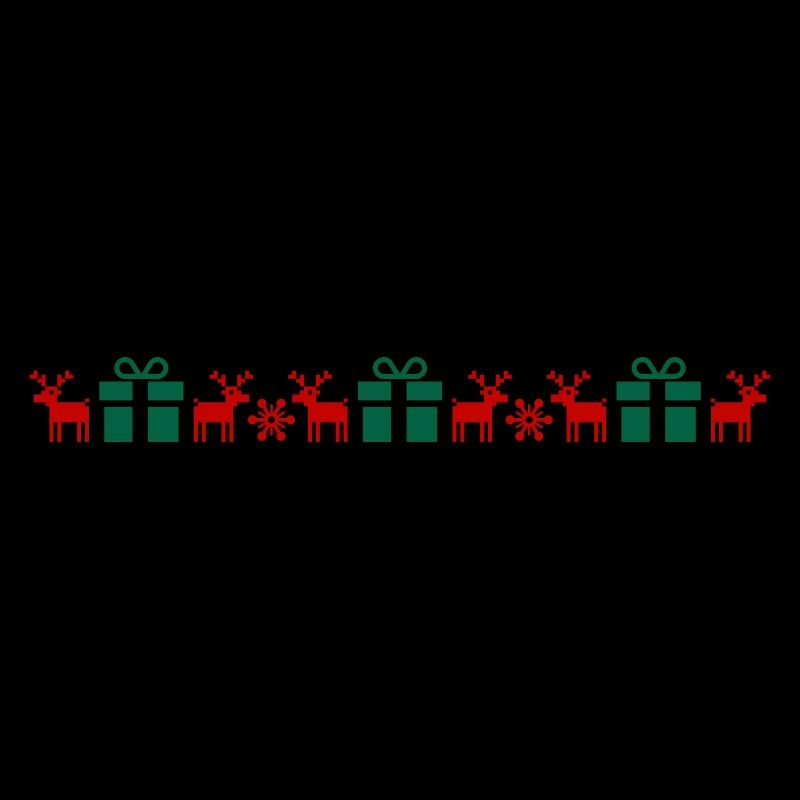 Norwegian Pattern, Christmas, Template, Your Text