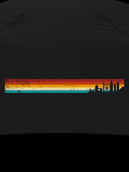Sunset Stripes Skyline