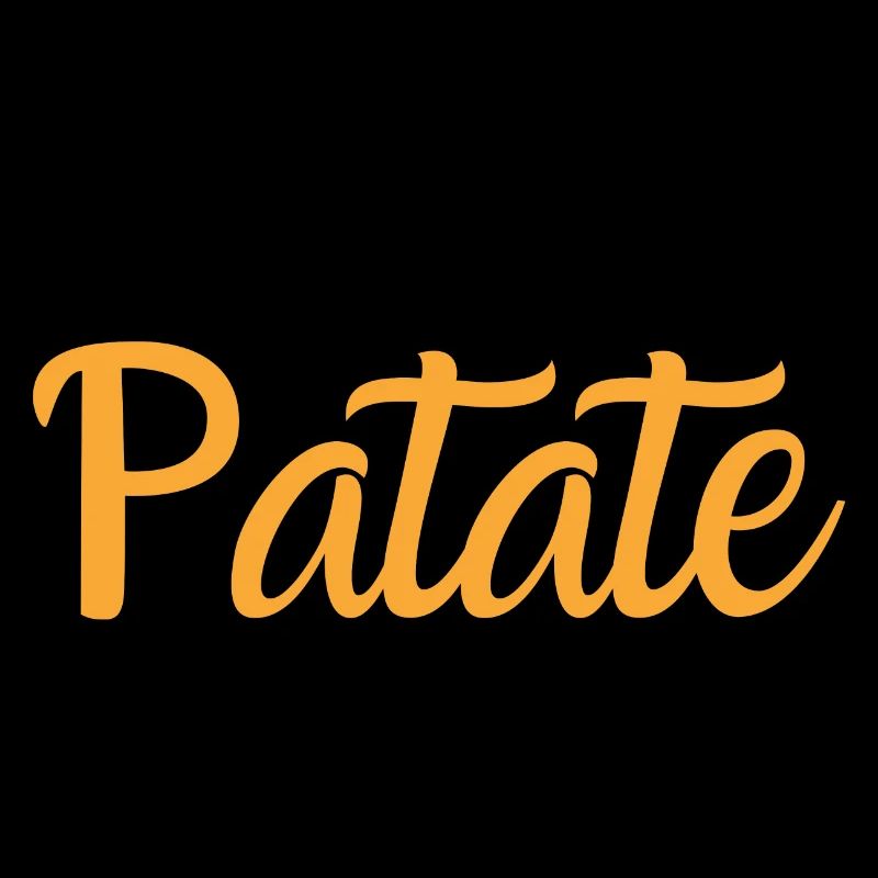 Je t'aime patate bisous
