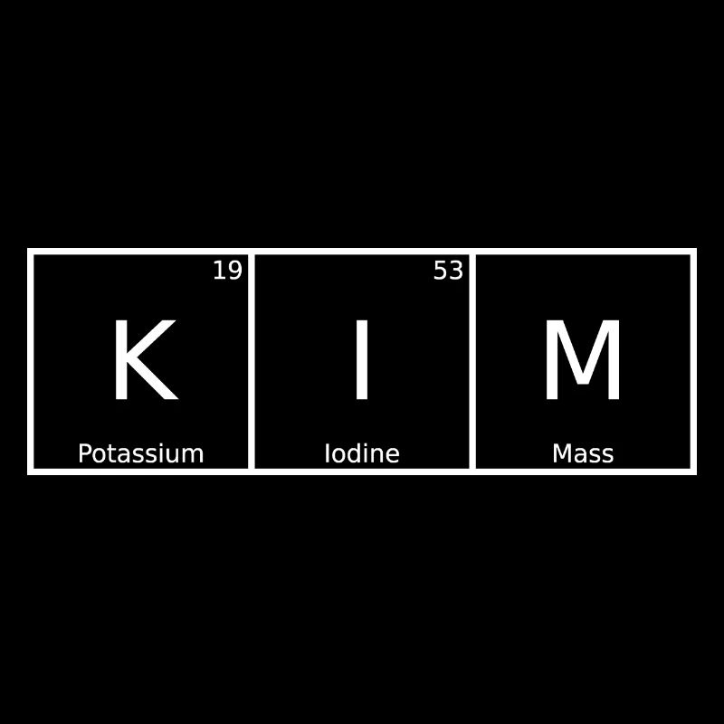 Kim Name Vorname Chemie Periodensystem Elemente