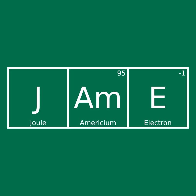 Jame Name First Name Chemistry Periodic Table Elements