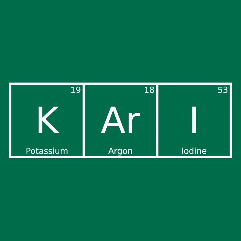 Kari Name First Name Chemistry Periodic Table Elements