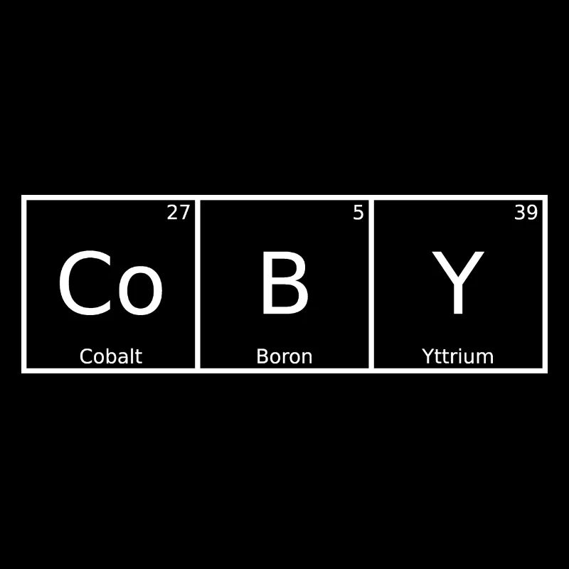 Coby Name First Name Chemistry Periodic Table Elements