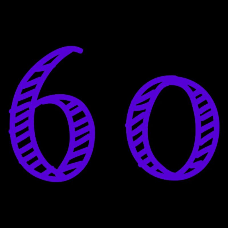 60 ANS. 60e ANNIVERSAIRE. ANNIVERSAIRE 60 ANS. 60