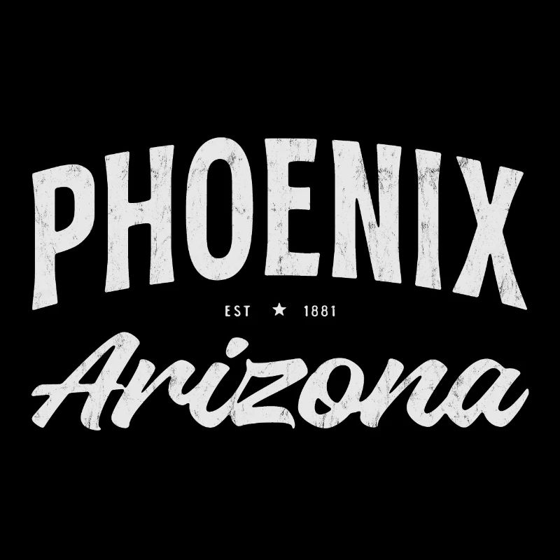 Phoenix Arizona Vintage Logo