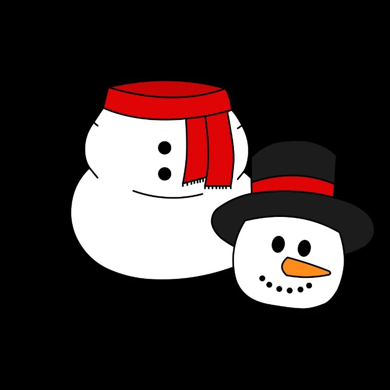 Kopfloser Schneemann