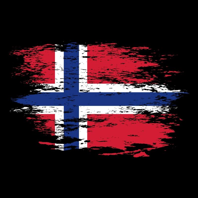 Drapeau de la Norvège utilisé