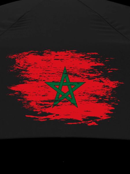 Morocco flag used