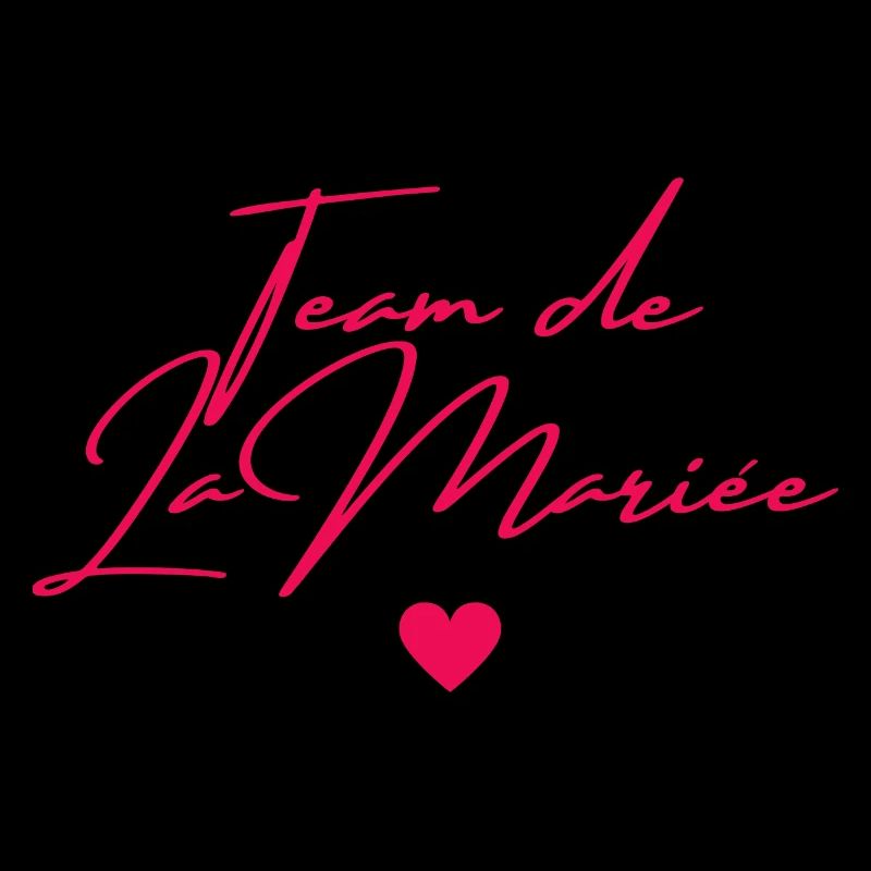 Team de la mariée