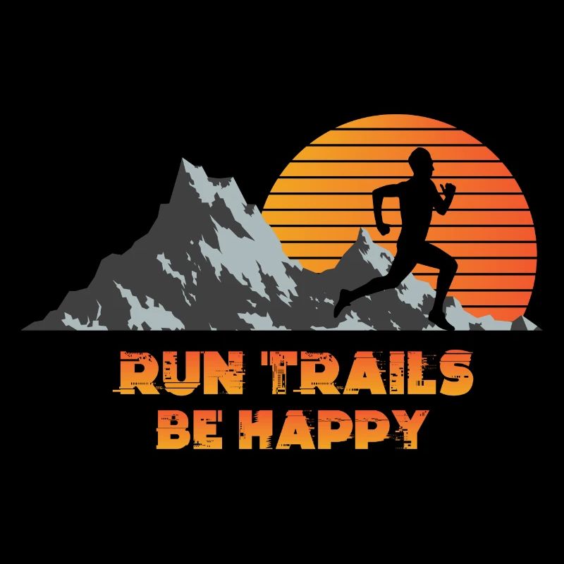 Trail Run Ultra Running Mountain Trekking Running