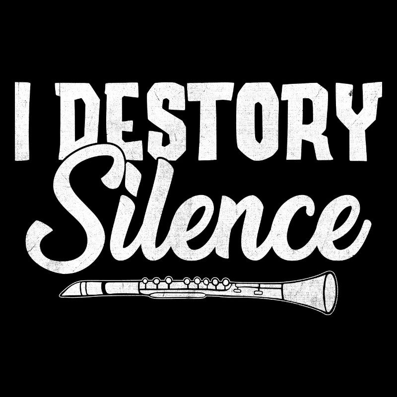 Oboe I Destroy Silence Oboe Basoonist Marschverbot