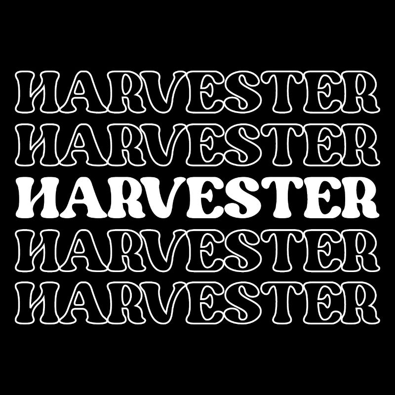 Harvester Farmer Crop Picker Reaper Collector