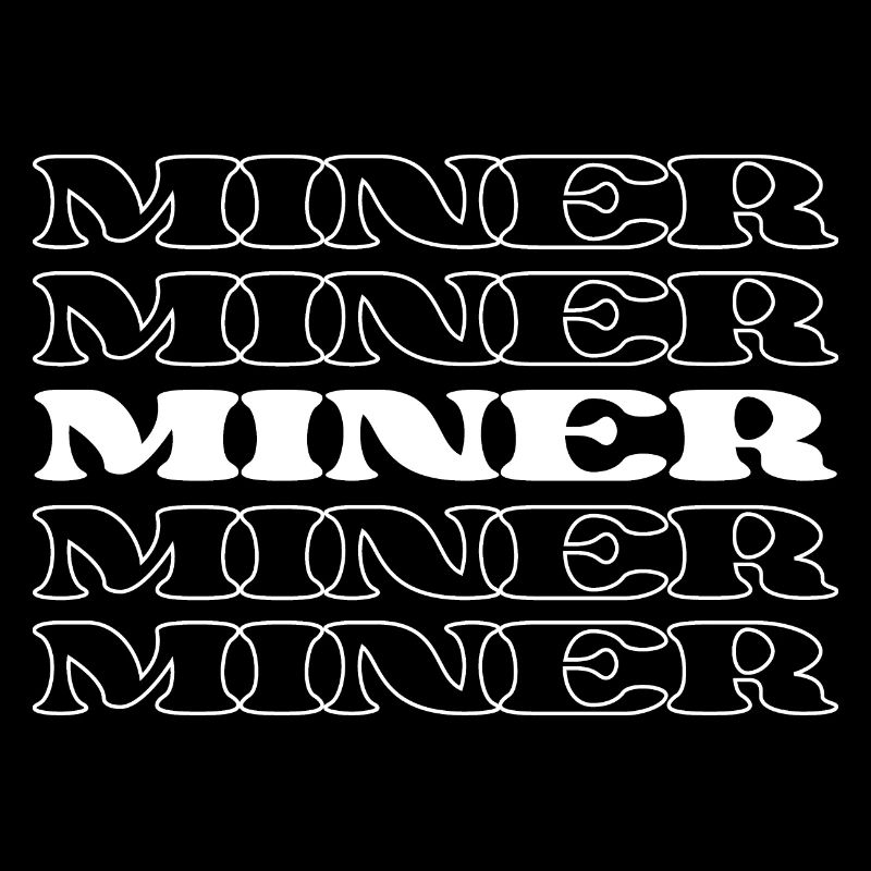 Miner Ore Digger Mine Worker Rockhound Extractor