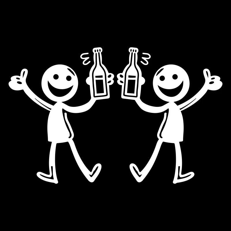 Boire Équipe Illustration Bière