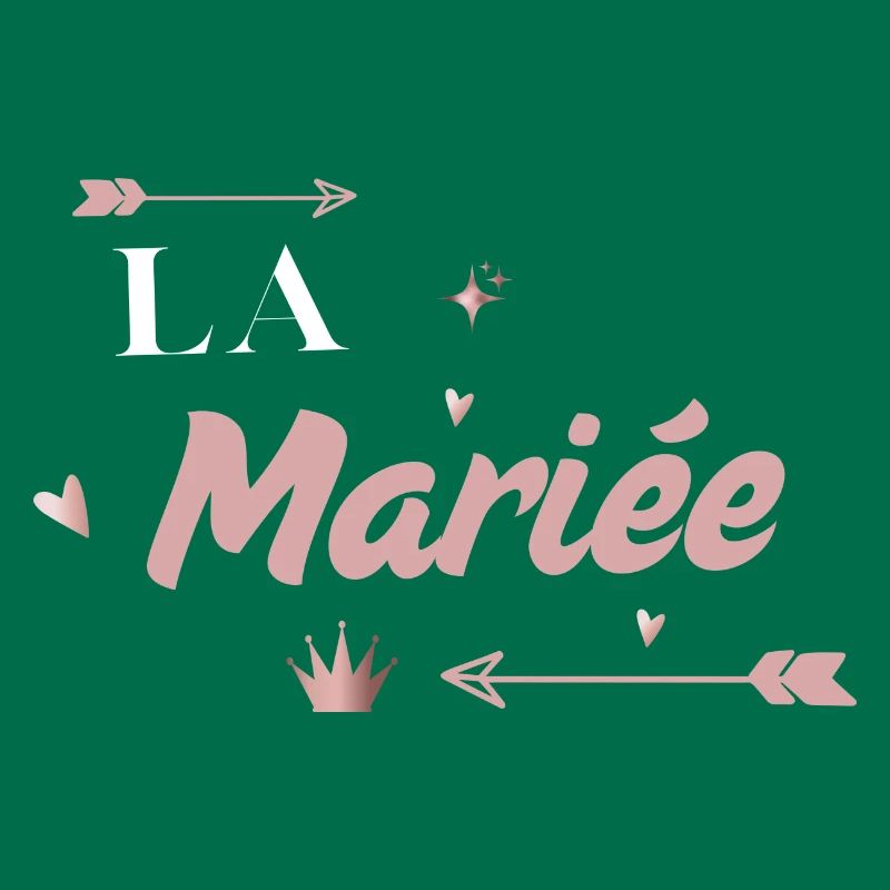 la mariée rose flèche