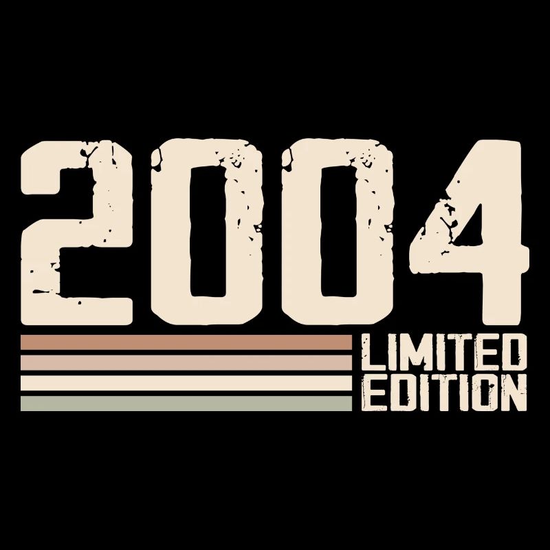 2004 Millésime 2004 Anniversaire 2004 Rétro 2004