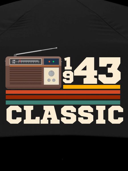 Anniversary 1943 retro classic