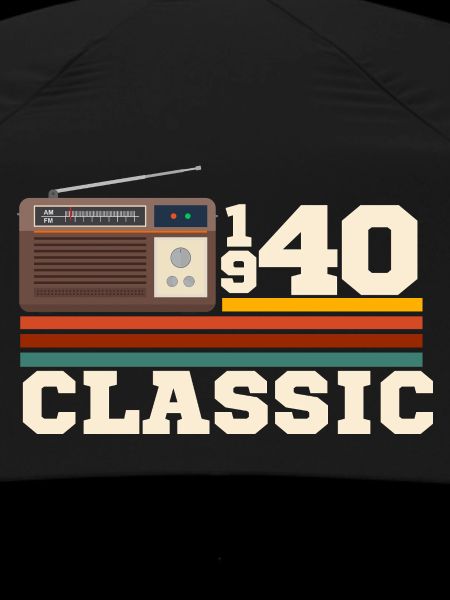 Anniversary 1940 retro classic