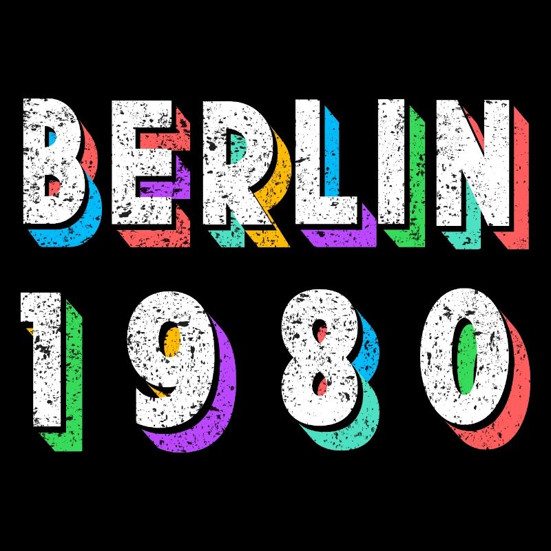 Berlin 1980 Retro Neon