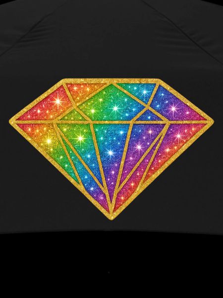 Regenbogen Diamant Glitzer