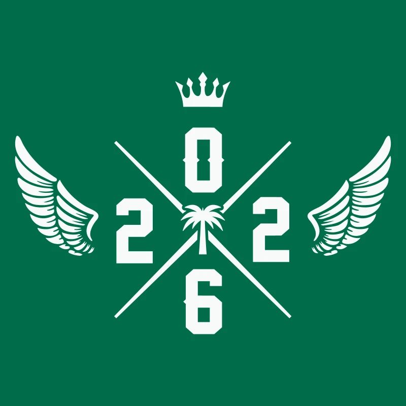 Crown Wing Palm Emblem