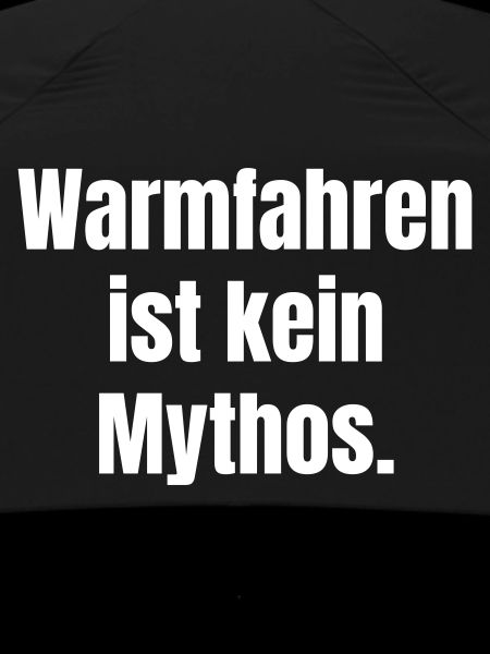 Warmfahren ist kein Mythos