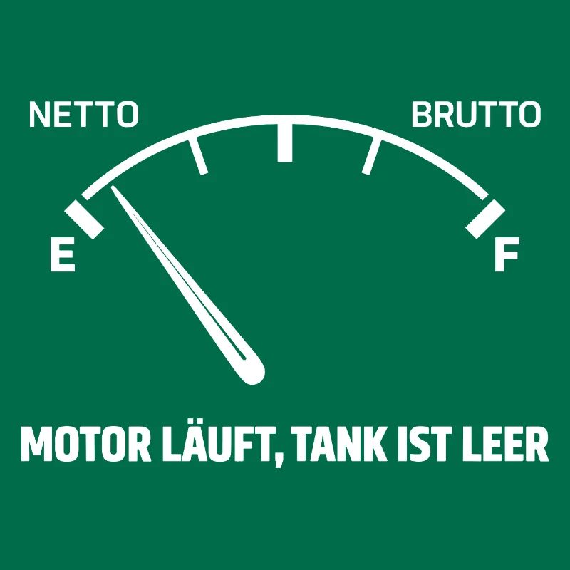 Engine runs tank empty